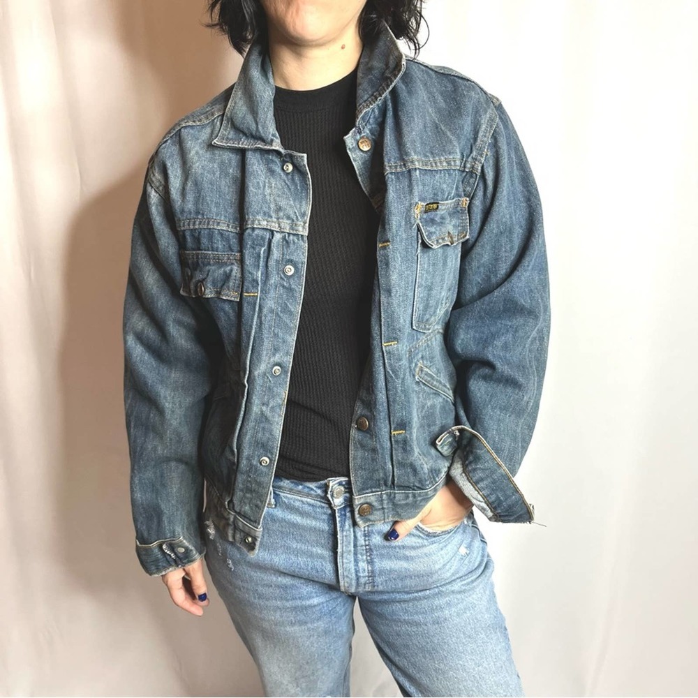 VTG 1960s Dee Cee Selvedge Denim Trucker Jacket Unisex M